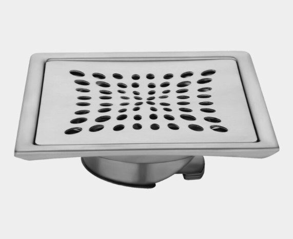 PR-116 Auto Close Cockroach Trap Stainless Steel Floor Drain Pest Control Kitchen Bathroom Hotel Restaurant Industrial Anti-Rust Waterproof Easy Install Durable Flip Bowl Mechanism Sewer Block Odor Proof Long Lasting Welded